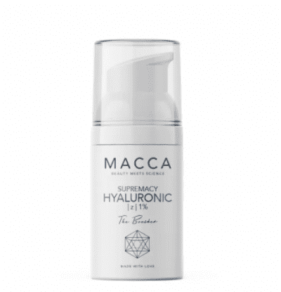 Macca Cosmetics cosmética española productos de rutina facial de belleza, ácido hialurónico, sérum vitamina C, coenzima Q10